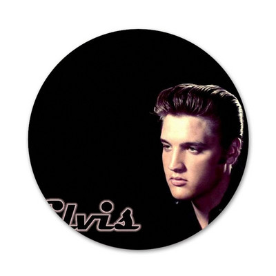 Elvis Presley Ikone Igle Dekoracija znački Broševi Metalne značke za odjeću Dekoracija ruksaka 58 mm