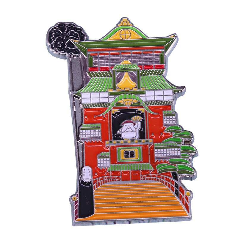 C2582 Broševi za anime filmove za odjeću Igle za revere Slatke stvari Emajlirana igla Japanski anime broš Ženske ruksake Dekoracija Poklon