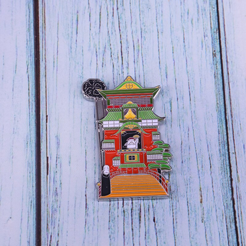 C2582 Broševi za anime filmove za odjeću Igle za revere Slatke stvari Emajlirana igla Japanski anime broš Ženske ruksake Dekoracija Poklon