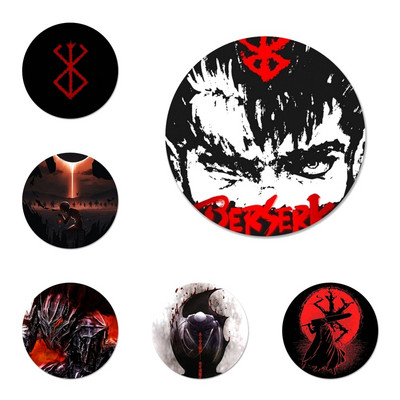 Japan Bloody Anime Berserk Badge Καρφίτσα Αξεσουάρ καρφίτσας για ρούχα Δώρο διακόσμησης σακιδίου πλάτης