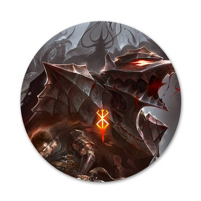 Japan Bloody Anime Berserk Bedž Broš Igla Dodaci za odjeću Ruksak Dekoracija poklon