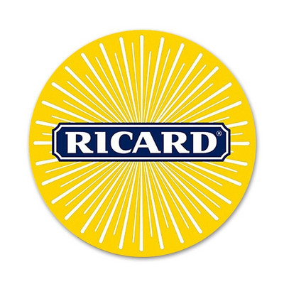 Ricard Icons Pins Märgi kaunistus Prossid Metallist rinnamärgid riiete jaoks Seljakoti kaunistus 58mm