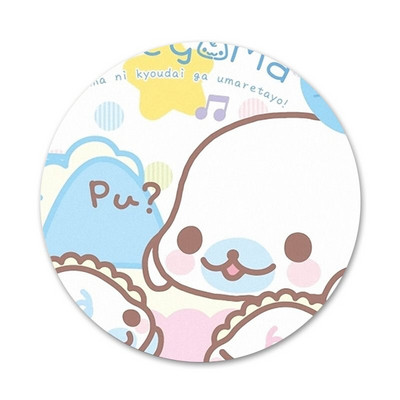 armas loom hüljes mamegoma Ikoonid nööpnõelad Märgi kaunistus Prossid Metallist märgid seljakoti kaunistamiseks