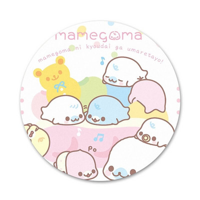 armas loom hüljes mamegoma Ikoonid nööpnõelad Märgi kaunistus Prossid Metallist märgid seljakoti kaunistamiseks