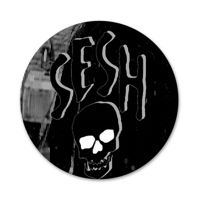 58 mm Bones Rapper Sesh Icons Pins Dekoracija znački Broševi Metalne značke za odjeću Dekoracija ruksaka