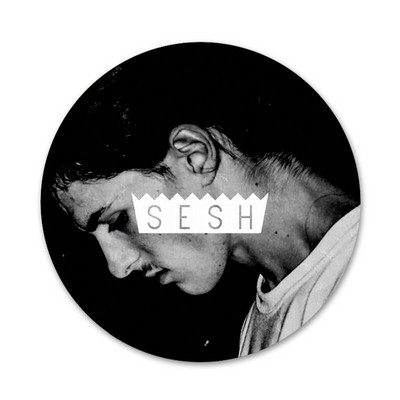 58 mm Bones Rapper Sesh Icons Pins Dekoracija znački Broševi Metalne značke za odjeću Dekoracija ruksaka