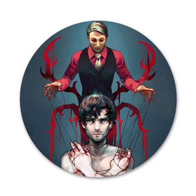 Hannibal eat the rude Ikone Igle Dekoracija znački Broševi Metalne značke Za dekoraciju ruksaka