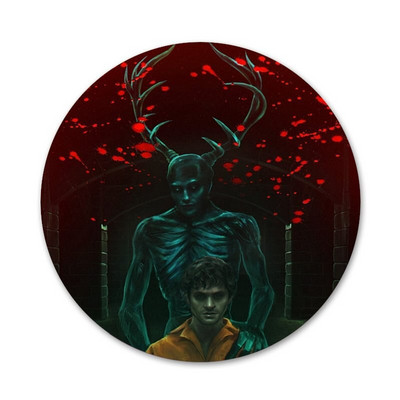 Hannibal eat the rude Ikone Igle Dekoracija znački Broševi Metalne značke Za dekoraciju ruksaka