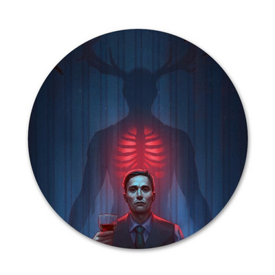 Hannibal eat the rude Ikone Igle Dekoracija znački Broševi Metalne značke Za dekoraciju ruksaka