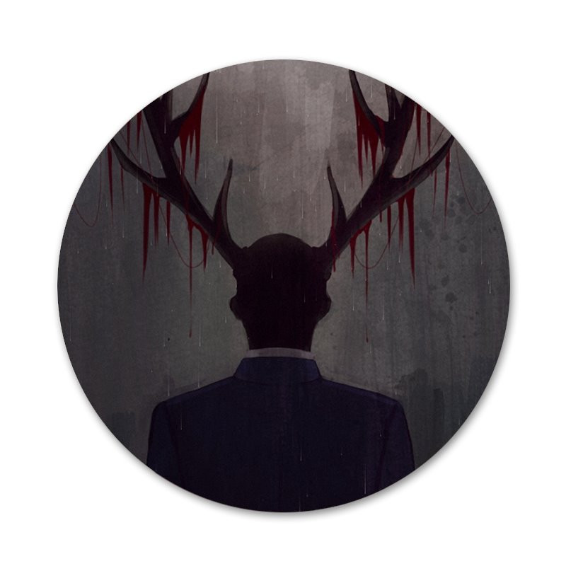 Hannibal eat the rude Ikone Igle Dekoracija znački Broševi Metalne značke Za dekoraciju ruksaka