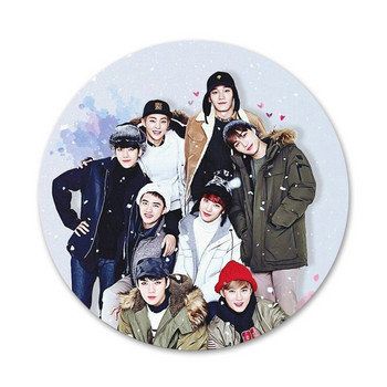 58 mm kpop Shinee Badge Brooch Pin Аксесоари за дрехи Раница Декорация подарък