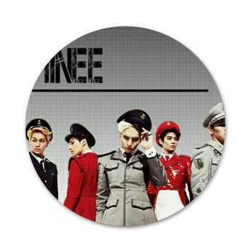 58 mm kpop Shinee Badge Brooch Pin Аксесоари за дрехи Раница Декорация подарък