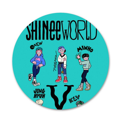 58 mm kpop Shinee značka broš igla dodaci za odjeću ruksak ukras dar