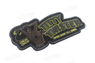 PVC Glue Drop Stampludus Costa ODA516 Punisher P40 WarHawk 1911 Vintage Firepower Patch Badge Acrilic Badges Epolet Patchs