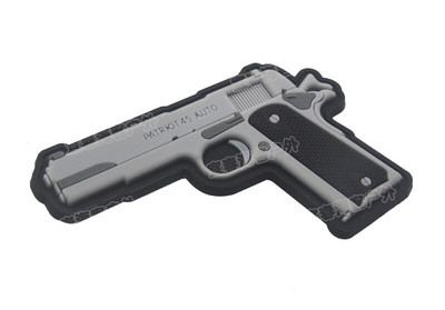 PVC Glue Drop Stampludus Costa ODA516 Punisher P40 WarHawk 1911 Vintage Firepower Patch Badge Acrilic Badges Epolet Patchs