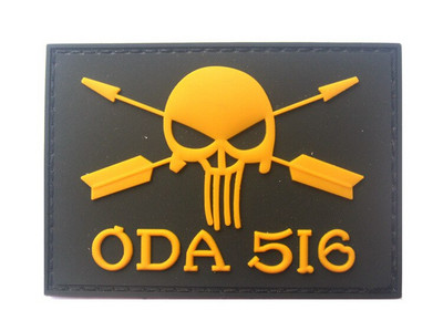 PVC Glue Drop Stampludus Costa ODA516 Punisher P40 WarHawk 1911 Vintage Firepower Patch Badge Acrilic Badges Epolet Patchs