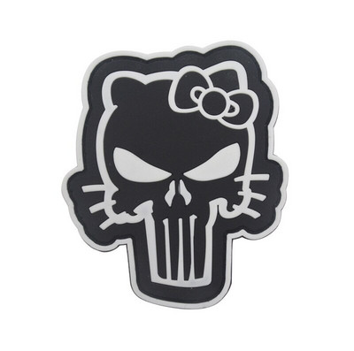 PVC Glue Drop Stampludus Costa ODA516 Punisher P40 WarHawk 1911 Vintage Firepower Patch Badge Acrilic Badges Epolet Patchs