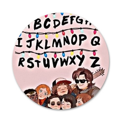 Stranger Things Ženklas Sagė Smeigtukai Priedai drabužiams Kuprinės puošmena dovana