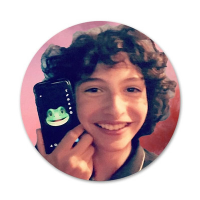 Stranger Things Ženklas Sagė Smeigtukai Priedai drabužiams Kuprinės puošmena dovana