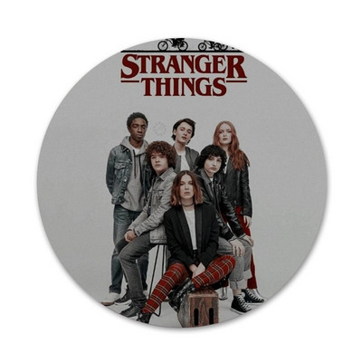 Stranger Things Ženklas Sagė Smeigtukai Priedai drabužiams Kuprinės puošmena dovana