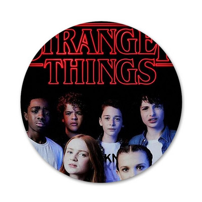 Stranger Things Ženklas Sagė Smeigtukai Priedai drabužiams Kuprinės puošmena dovana