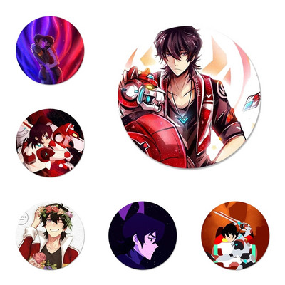 keith Voltron Legendary Icons Pins Badge Decoration Καρφίτσες Μεταλλικές κονκάρδες για διακόσμηση σακιδίων πλάτης 58mm