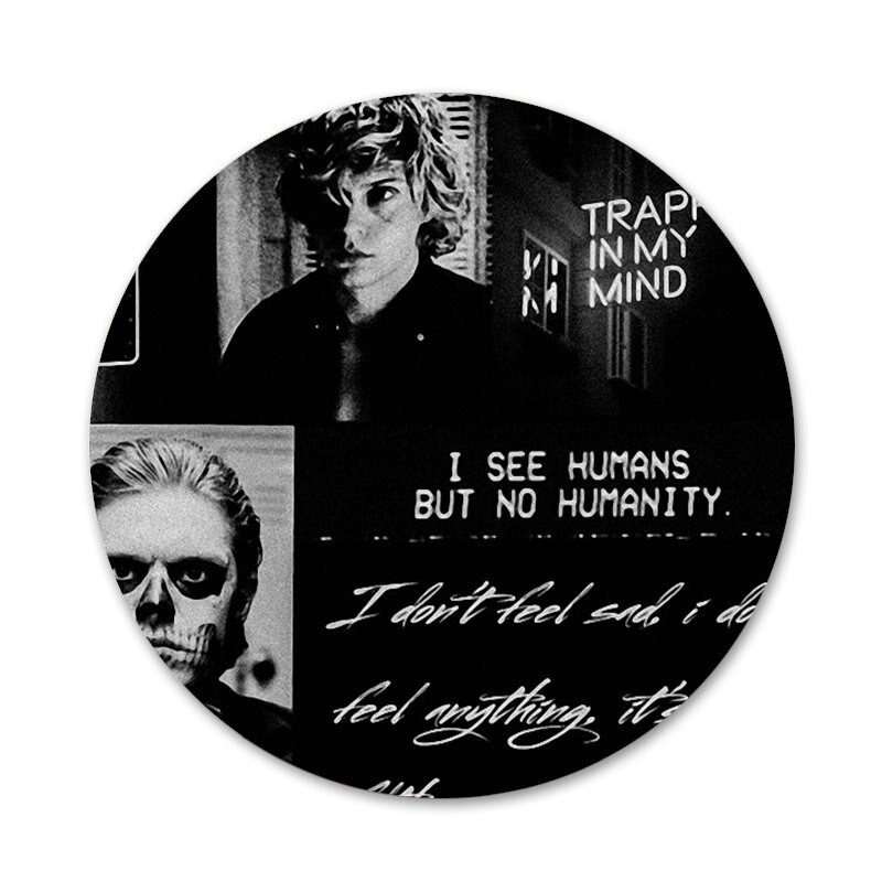 Evan Peters Bedž Broš Igla Dodaci za odjeću Ruksak Dekoracija dar