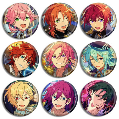 ES Ensemble Stars TOAMNĂ Idol Side 58MM Insigna cu pictogramă rotundă