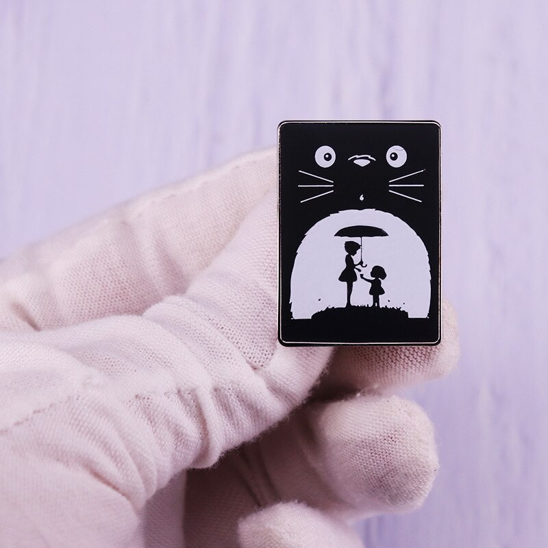 C1944 Συλλεκτικό δώρο κονκάρδας για χαριτωμένα γάτα με καρφίτσα καρφίτσα για ζώα Anime Fans