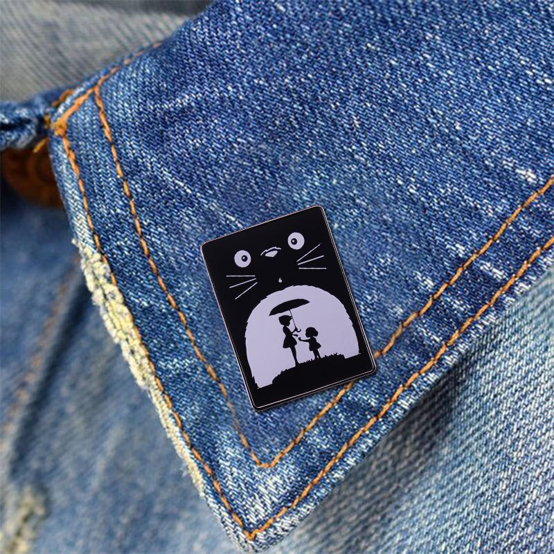 C1944 Συλλεκτικό δώρο κονκάρδας για χαριτωμένα γάτα με καρφίτσα καρφίτσα για ζώα Anime Fans