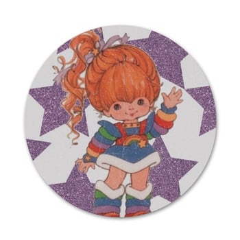 Брошка за значка Rainbow Brite Аксесоари за игли за дрехи Декорация на раница Подарък 58 мм