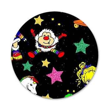 Брошка за значка Rainbow Brite Аксесоари за игли за дрехи Декорация на раница Подарък 58 мм