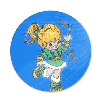 Брошка за значка Rainbow Brite Аксесоари за игли за дрехи Декорация на раница Подарък 58 мм