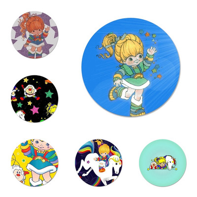 Rainbow Brite Badge Καρφίτσα Αξεσουάρ για Ρούχα Σακίδιο πλάτης Διακόσμηση 58mm