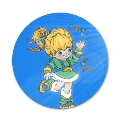 Rainbow Brite značka broš igla dodaci za odjeću ruksak ukras dar 58 mm