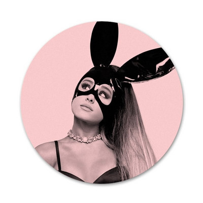 58 mm Ag Ariana Grande Cat Icons Pins Dekoracija znački Broševi Metalne značke za dekoraciju ruksaka