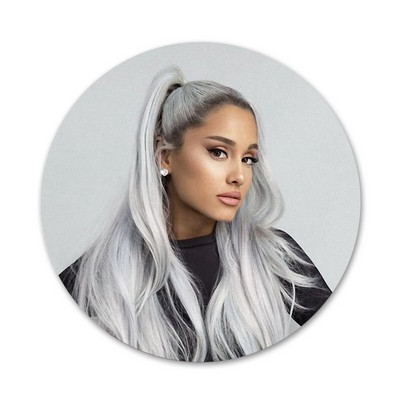 58 mm Ag Ariana Grande Cat Icons Pins Dekoracija znački Broševi Metalne značke za dekoraciju ruksaka