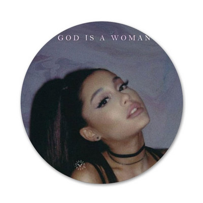 58 mm Ag Ariana Grande Cat Icons Pins Dekoracija znački Broševi Metalne značke za dekoraciju ruksaka