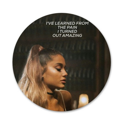 Thank U, Next Ariana Grande Ikone Igle Značke Dekoracija Broševi Metalne značke Za Ukrašavanje ruksaka 58 mm