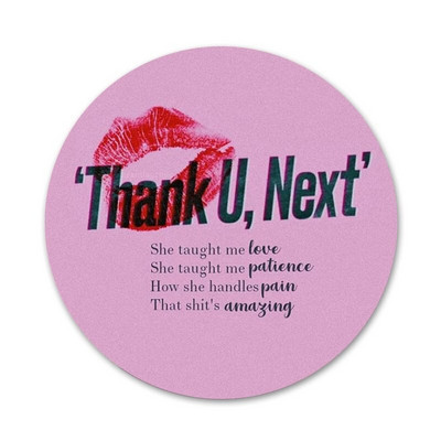Thank U, Next Ariana Grande Ikone Igle Značke Dekoracija Broševi Metalne značke Za Ukrašavanje ruksaka 58 mm