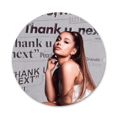 Thank U, Next Ariana Grande Ikone Igle Značke Dekoracija Broševi Metalne značke Za Ukrašavanje ruksaka 58 mm