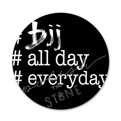 58 mm Judo Jiu Jitsu Ikone Igle Dekoracija znački Broševi Metalne značke za odjeću Dekoracija ruksaka