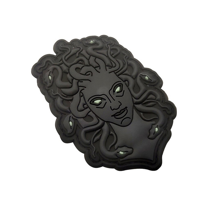 Svjetleći PVC flaster Baphomet Ovčja glava Vrag Drevoegipatska mitologija Anubis Gorgona Meduza Indija Boginja Kali Bedž