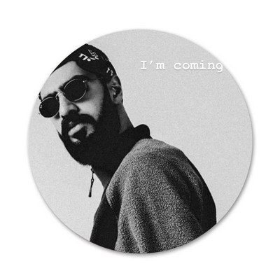 Miyagi & Andy Panda značka broš igla dodaci za odjeću ruksak ukras dar 58 mm