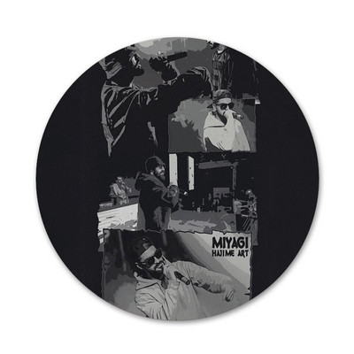 Miyagi & Andy Panda značka broš igla dodaci za odjeću ruksak ukras dar 58 mm