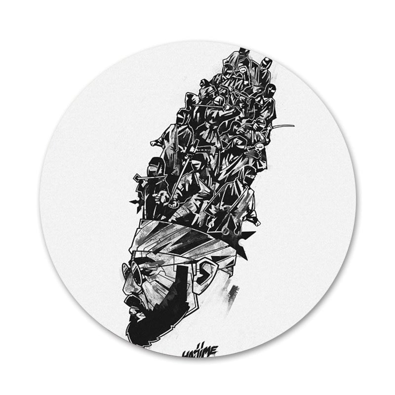 Miyagi & Andy Panda značka broš igla dodaci za odjeću ruksak ukras dar 58 mm