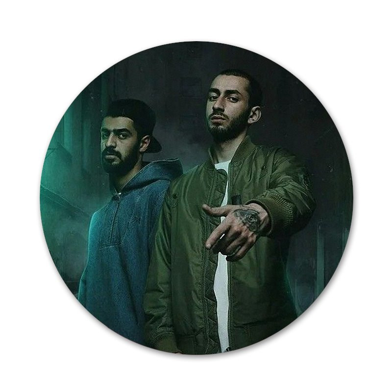 Miyagi & Andy Panda značka broš igla dodaci za odjeću ruksak ukras dar 58 mm