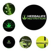 Herbalife ikone igle značke ukras broševi metalne značke za odjeću ruksak ukras 58 mm