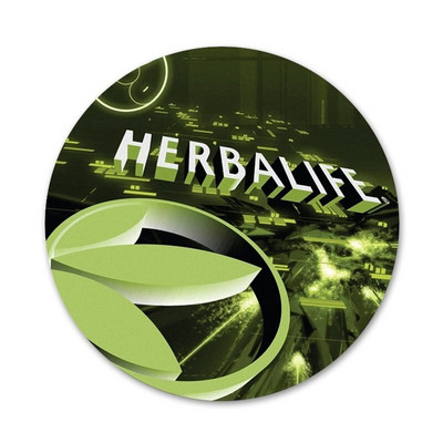 Herbalife ikone igle značke ukras broševi metalne značke za odjeću ruksak ukras 58 mm