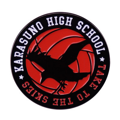 C1898 Võrkpallipoiss Reväärinõelad Märgid Anime Pin Ehted Uusaasta Kingitus Jaapani Manga Seljakott Aksessuaarid Pross